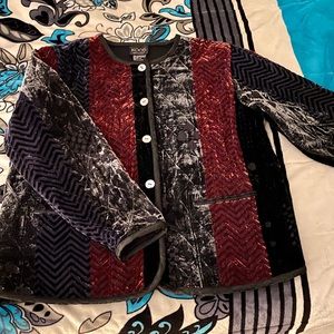 VINTAGEvelvet jacket⚠️2 for 30⚠️